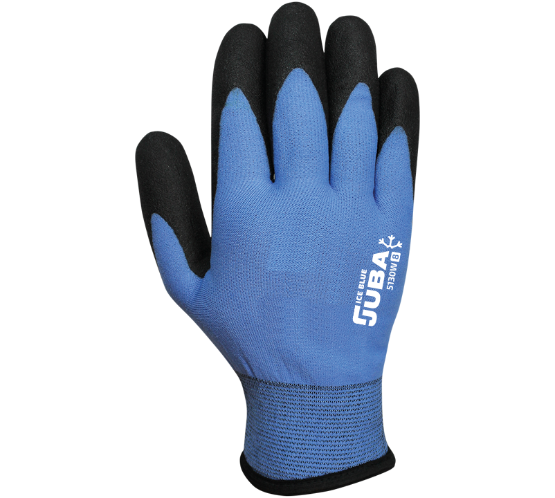 GUANTE 5130W ICE BLUE PVC 6/72