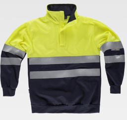 SUDADERA C3839 AV BI M/CREMALLERA