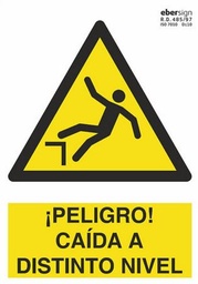 SEÑAL A26 A4AL PELIGRO CAIDA A DISTINTO NIVEL