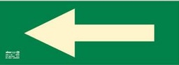 SEÑAL PVC EV81 FLECHA 400X18