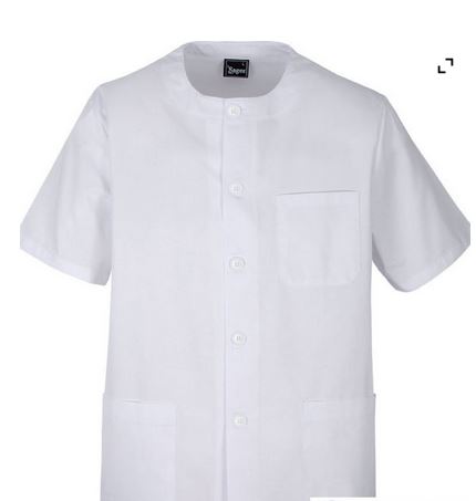 CHAQUETA SANITARIO BOTONES M/C 5036