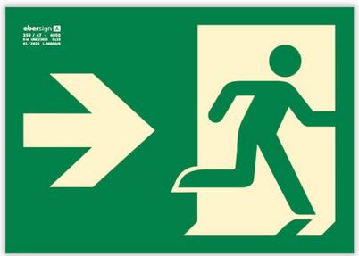 SEÑAL  EV12 A4L SALIDA CON PUERTA DERECHA