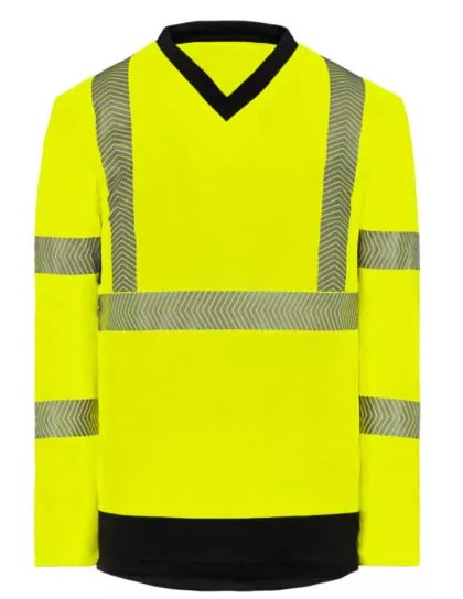 CAMISETA AV HELIUM M/L POLIESTER B/SEGMENTADA