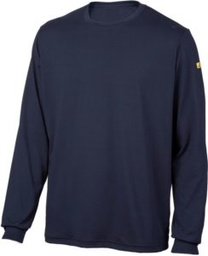 CAMISETA ANTIESTATICA M/L ATG413 (S, MARINO)