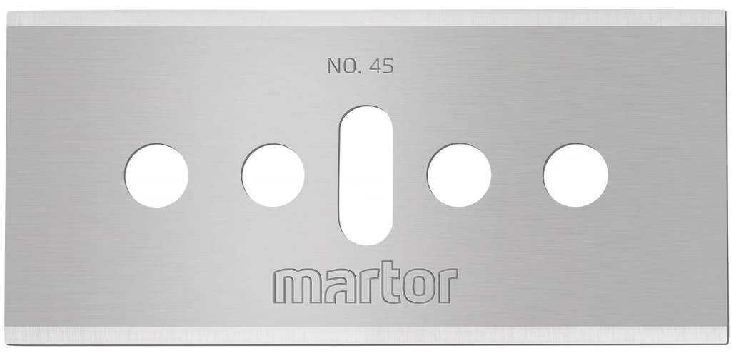 CUCHILLA MARTOR Nº45 ACERO PAQ.10UDS