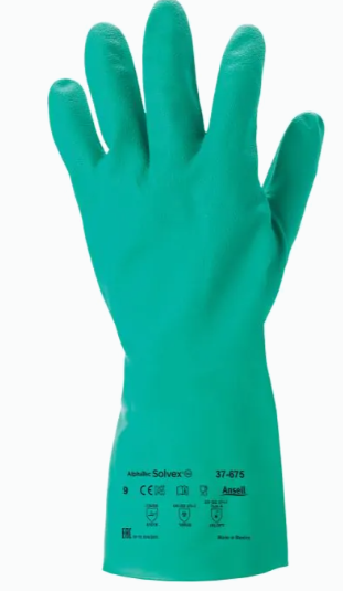 Guante nitrilo Solvex plus Ansell Edmont 33cm