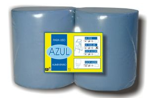 BOBINA CELULOSA INDUSTRIAL 3 CAPA AZUL A103