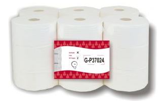 PAPEL HIGIENICO INDUSTRIAL 2 CAPAS  G-P37024