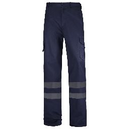 Pantalón WOR multibolsillo 2 bandas reflectantes