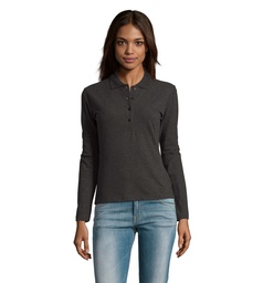 [ VES 11317 W ML 000] Polo pique SRA m/l s/b PODIUM