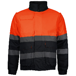 Anorak AV bicolor Naranja Montex m/desmontables