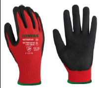 Guante Nylon recu.Nitrilo arenoso