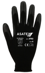 Guante poliuretano negro 3702