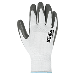 Guante nitrilo y forro poliester sin costuras