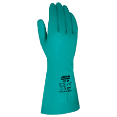 GUANTE 821 NITRILO FLOCADO 33CM