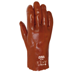 GUANTE 227RI PVC ROJO 27CM 12/120
