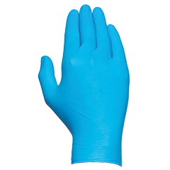 Guante nitrilo Exa azul JUB 570 S/P 6gr(100 uds)