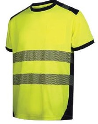 CAMISETA AV WR322 COOLING BICOLOR M/CORTA B/SEGMENTADA