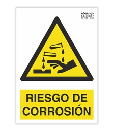 SEÑAL A13 A4PN RIESGO DE CORROSIÓN